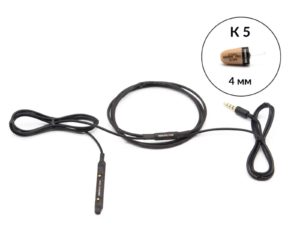 Connect с кнопкой-пищалкой и капсульным микронаушником K5 4 мм 1 Connect с кнопкой-пищалкой и капсульным микронаушником K5 4 мм 1