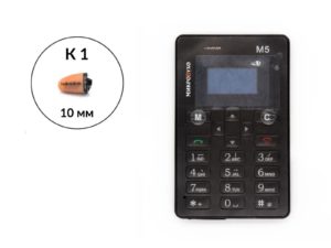 Аренда микронаушника Phone с капсульным микронаушником K1 10 мм 1