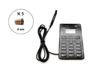 Аренда микронаушника Phone с капсульным микронаушником K5 4 мм 2