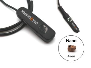 Аренда микронаушника Bluetooth Plantronics с капсульным микронаушником Nano 4 мм 2