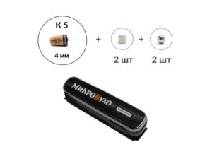 Аренда микронаушника Bluetooth Box Premier Lite Plus с капсулой K5 4 мм и магнитами 2 мм 1