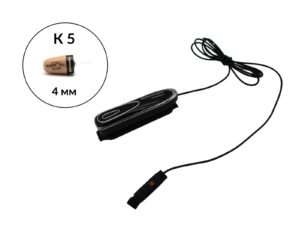 Гарнитура Bluetooth Box Premier Plus с капсульным микронаушником K5 4 мм 2