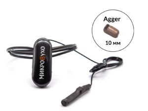 Аренда микронаушника Bluetooth PRO с капсульным микронаушником Agger 10 мм 2