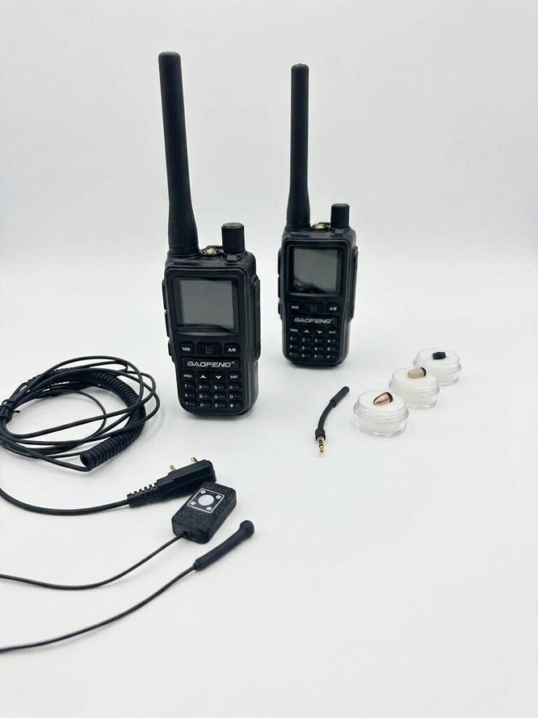 Универсальная рация PRO COMPACT c капсульным микронаушником K5 4 мм и магнитами 2 мм 1